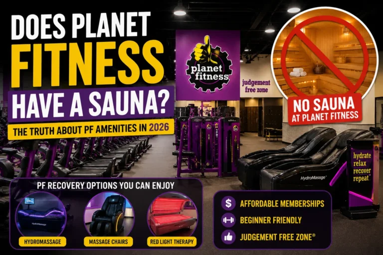 does planet fitness have a sauna